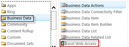SharePoint Business Data Folder
