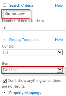 Select Change Query and two lines