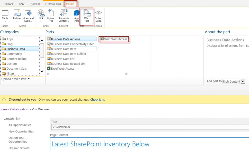 SharePoint Inventory