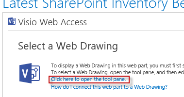 select a web drawing in sharepoint