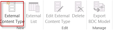 External Content Type