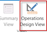 Operations Design View in SharePoint 2013