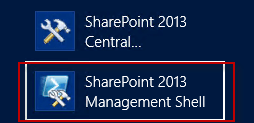 SharePoint 2013 Management Shell